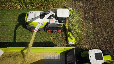 JAGUAR 900 HRC LRC Vorsatzgeräte CLAAS POWER SYSTEMS TERRA TRAC